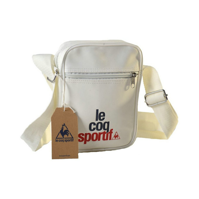 Le Coq Sportif Ligne Logo Small Item Blanc Blanc - Sacs Pochettes / Sacoches